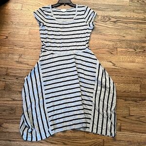 pureDKNY striped dress size M